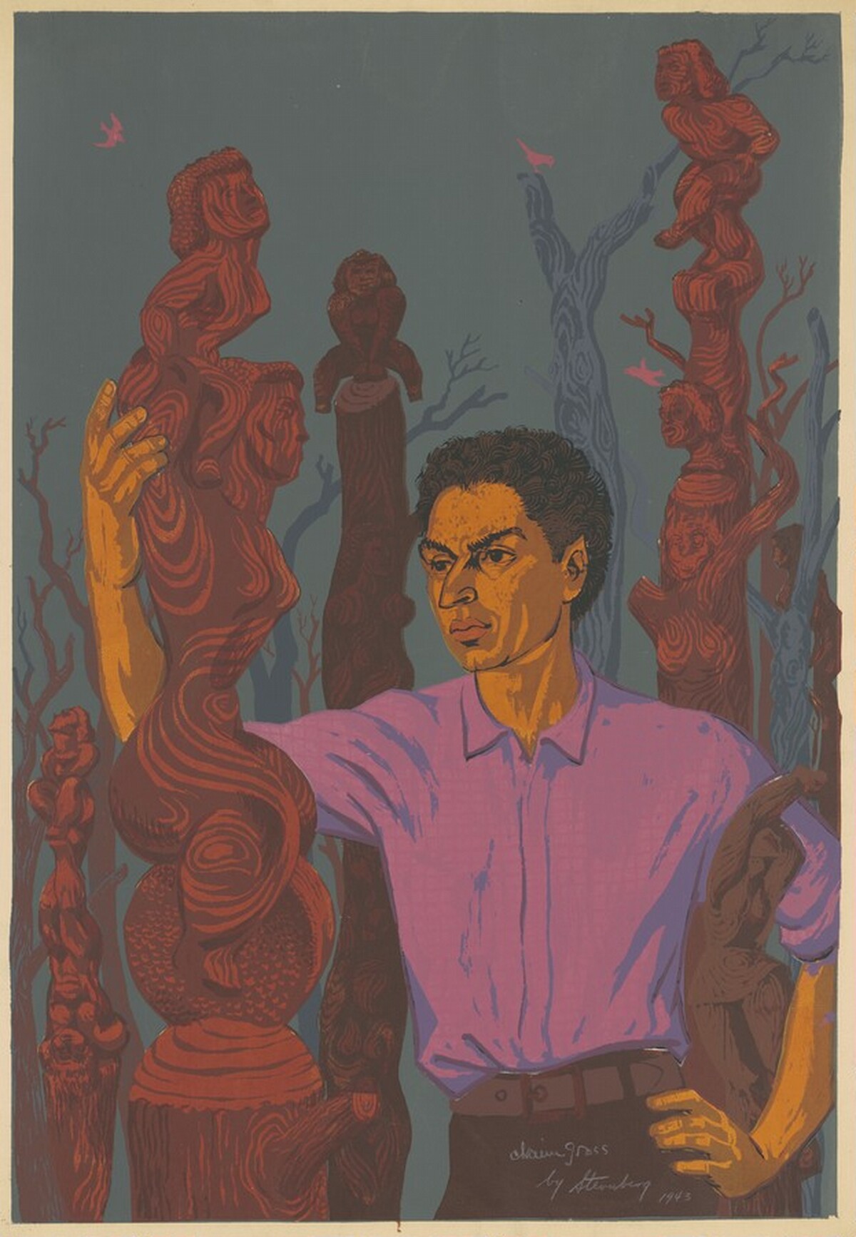 Chaim Gross by Harry Sternberg