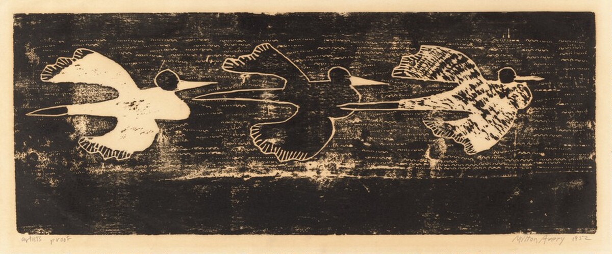 Three Birds by Milton Avery