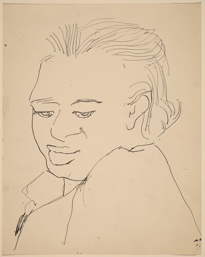 Portrait of a Woman Turned Left