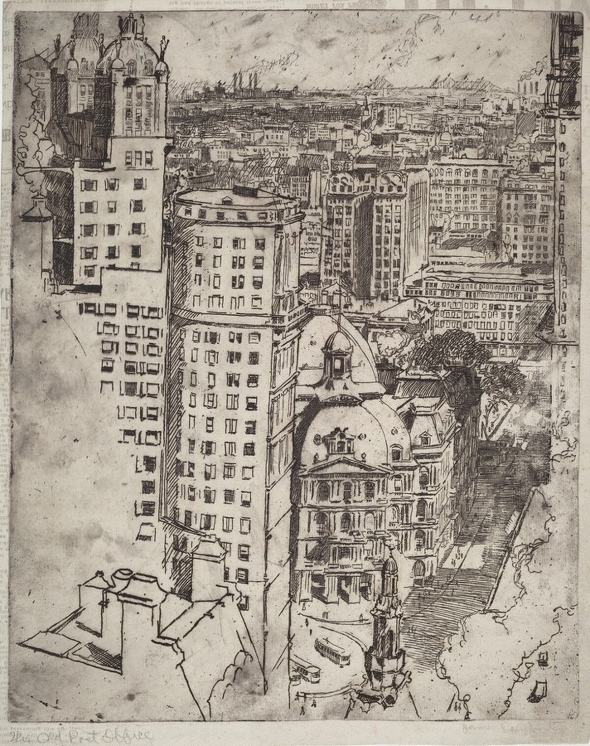 The Old Post Office by James Henry Daugherty