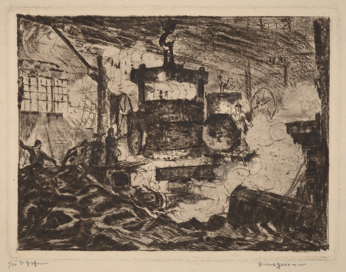 Gußpfanne by Richard Gessner