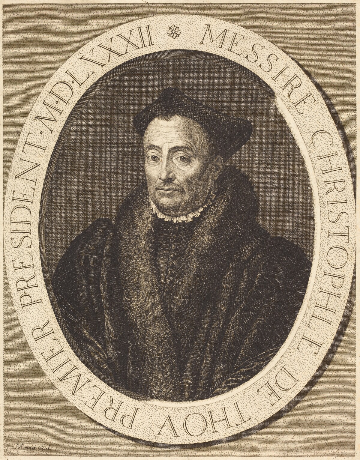 Christophe de Thou by Jean Morin