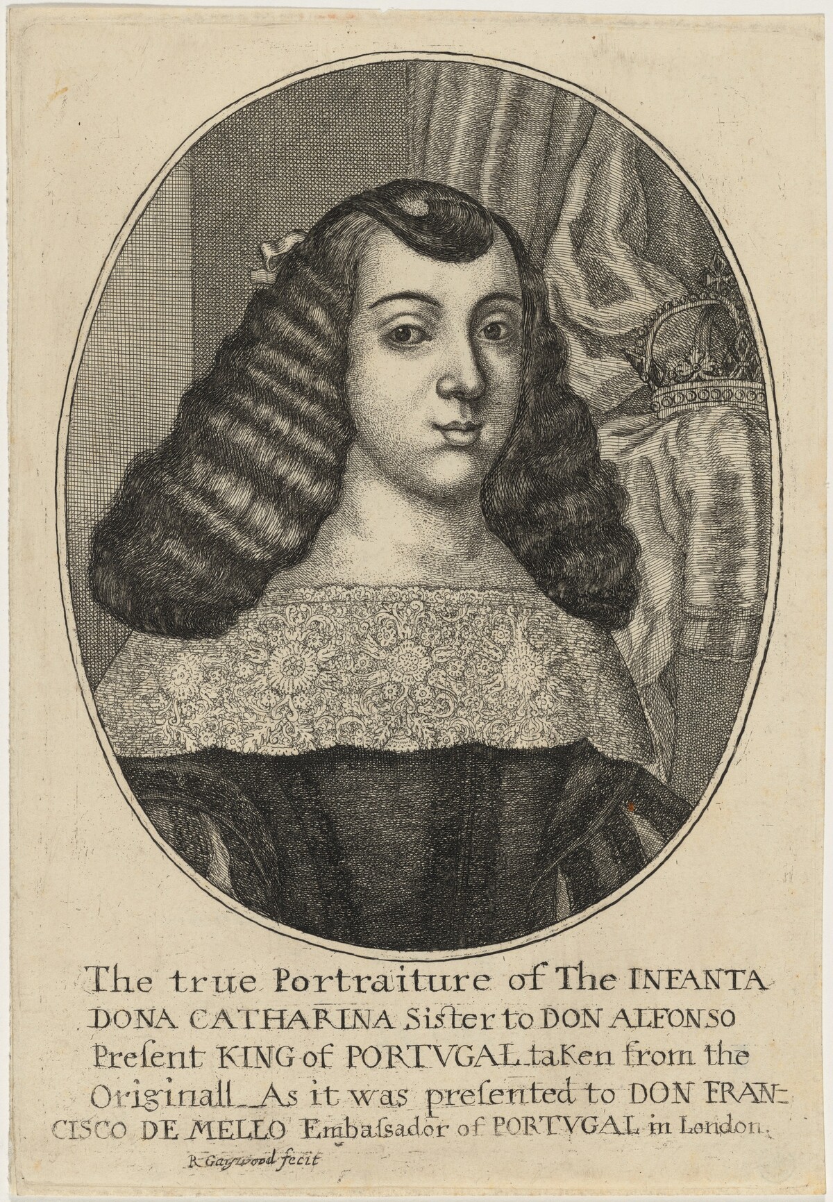 Catherine of Braganza by Robert Gaywood