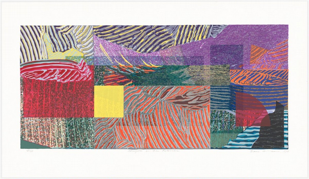 Niagara on the Potomac by Sam Gilliam