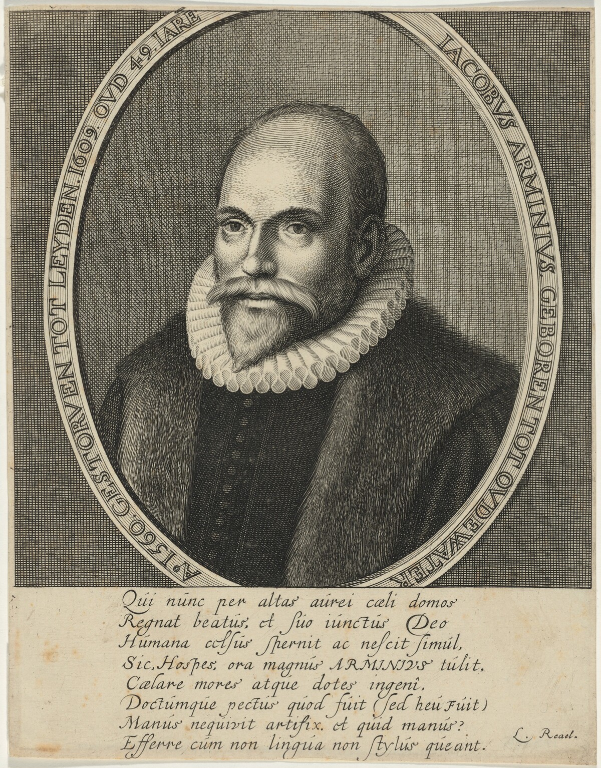 Jacobus Arminius by Unknown Artist