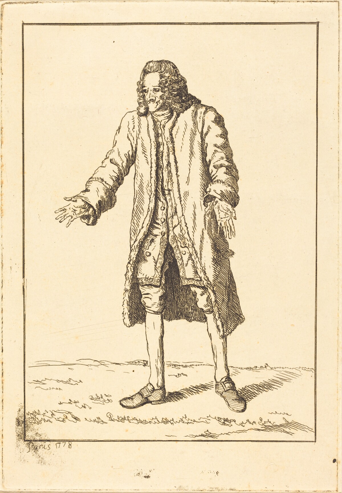 Voltaire by Jean Huber