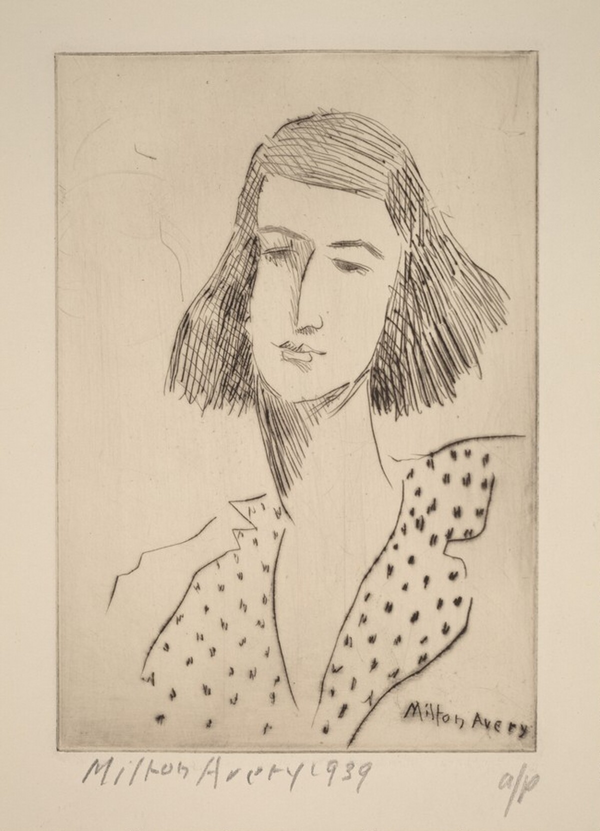 Rosalie by Milton Avery
