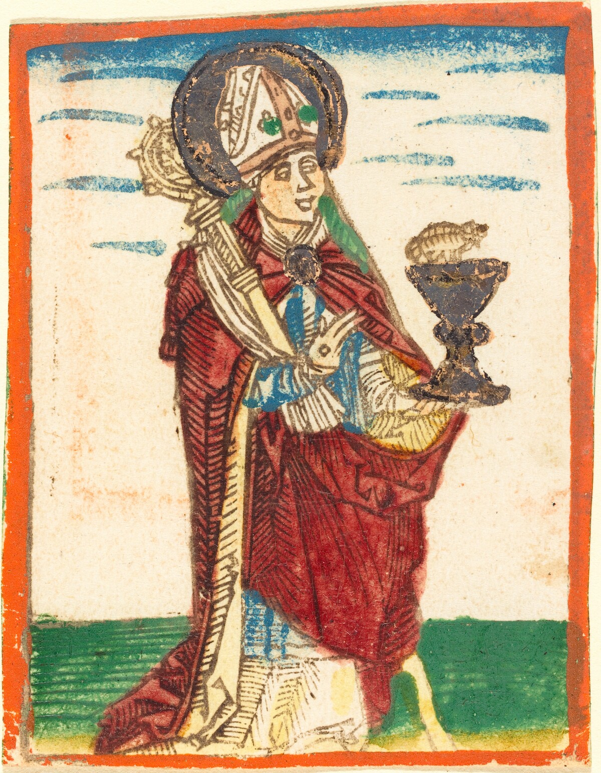 Saint Conrad of Constance by German 15th Century