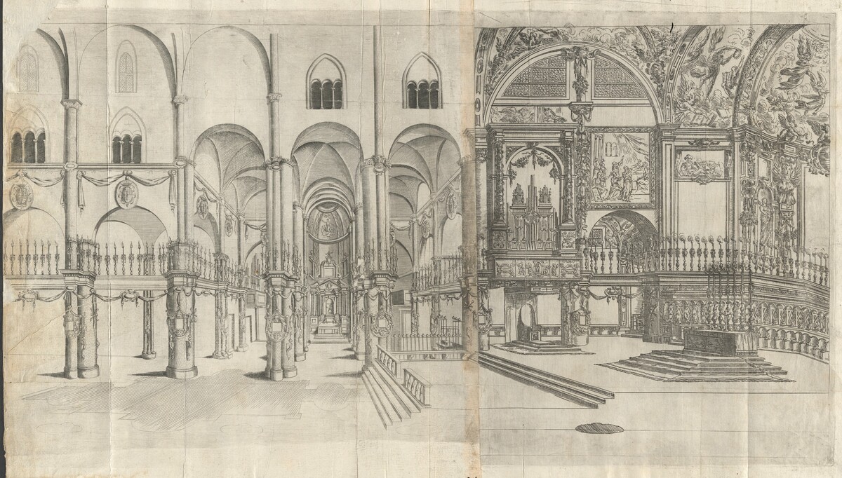Church Interior by French(?) 17th Century