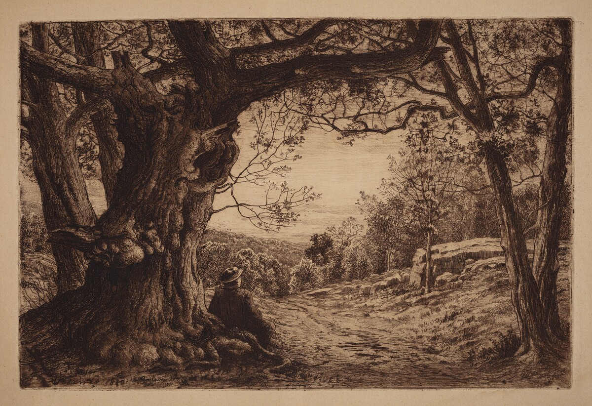 On The Hillside by Henry Farrer