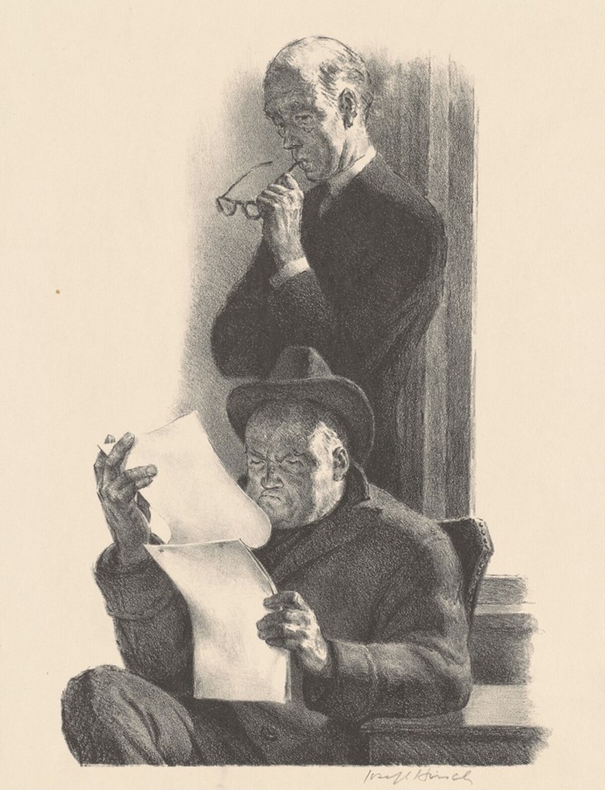 Brief by Joseph Hirsch