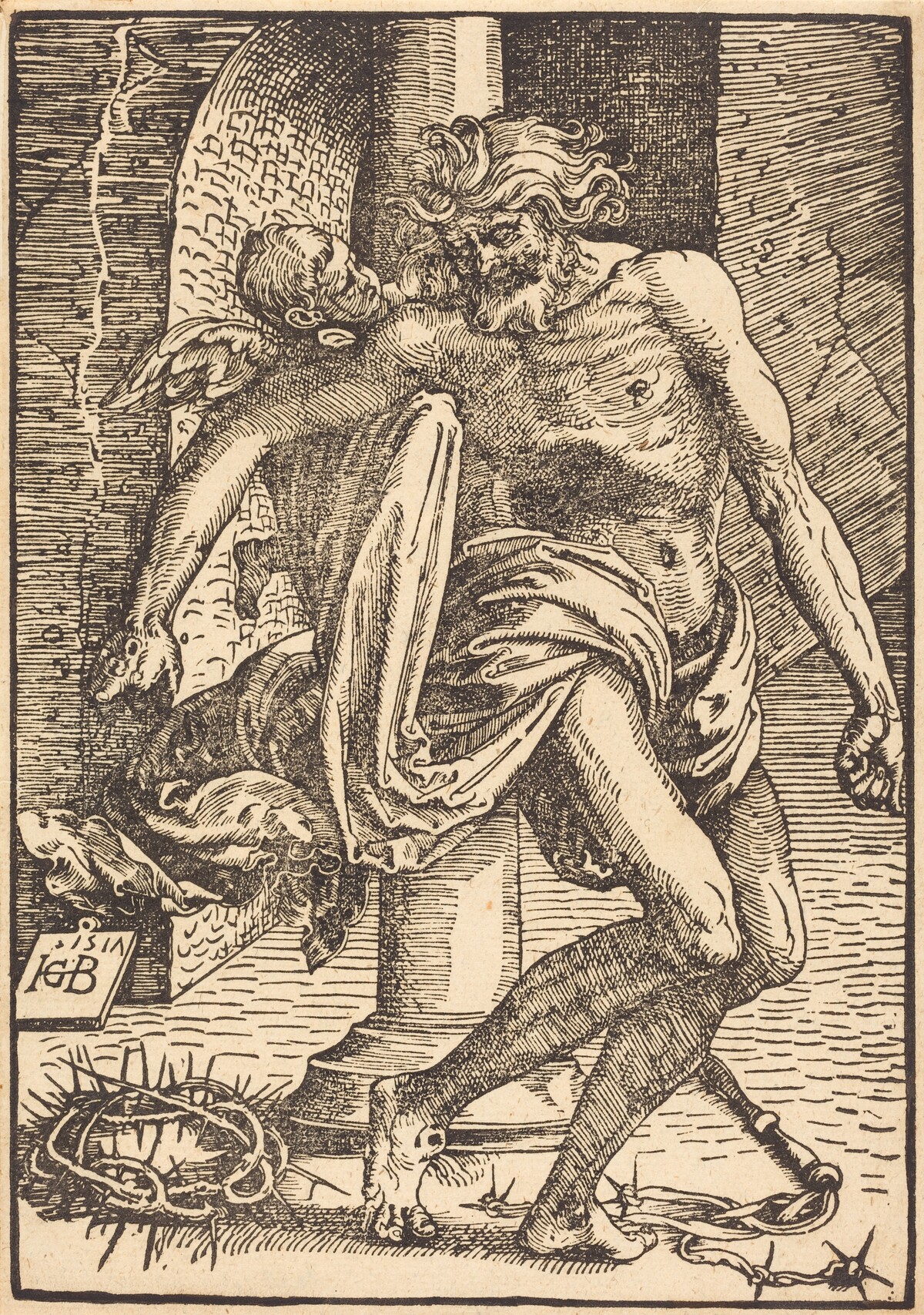 Christ on the Pillar by Hans Baldung Grien