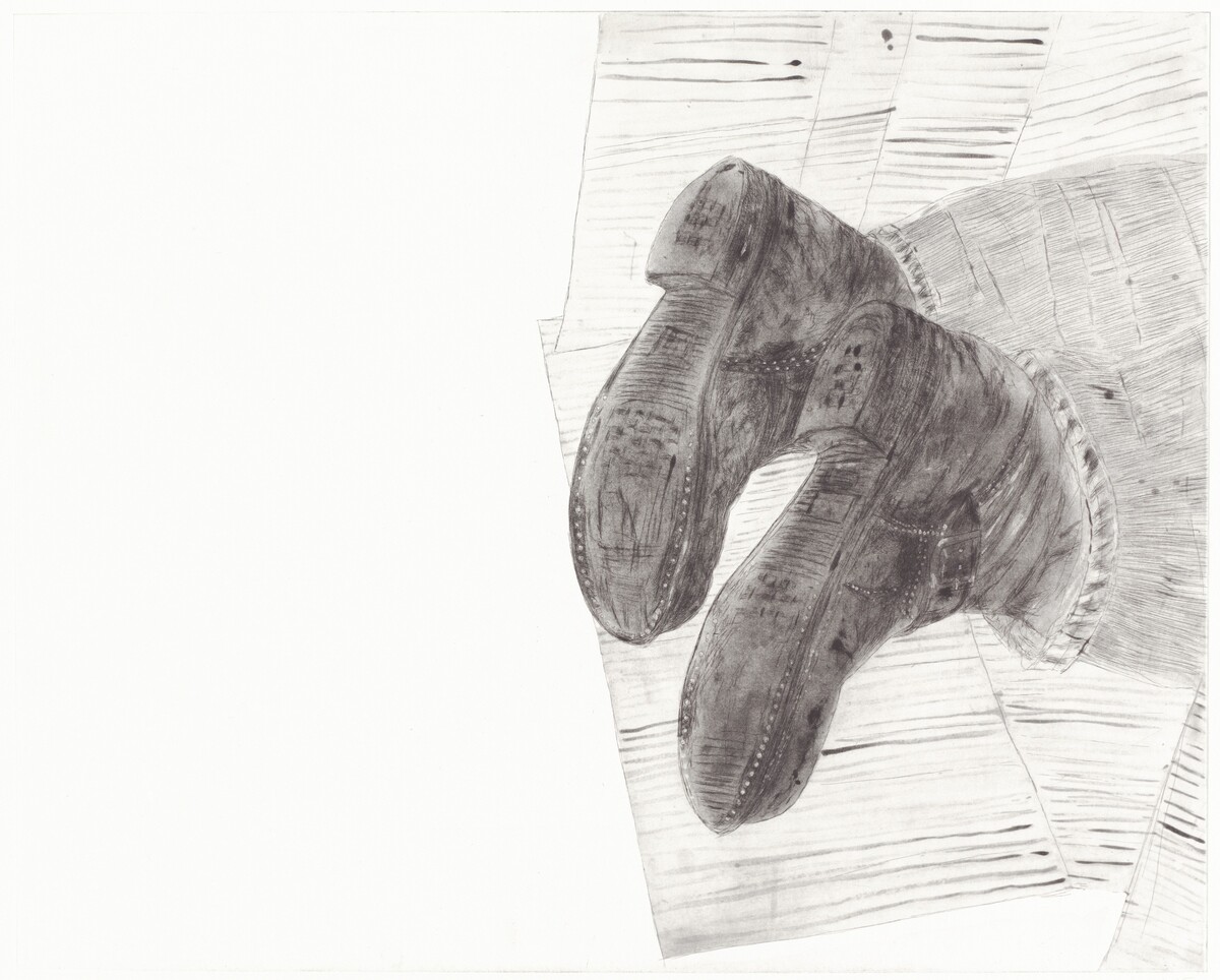 Home [working proof 5] by Kiki Smith
