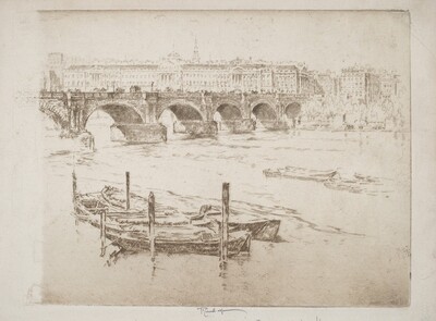 Waterloo Bridge and Somerset House