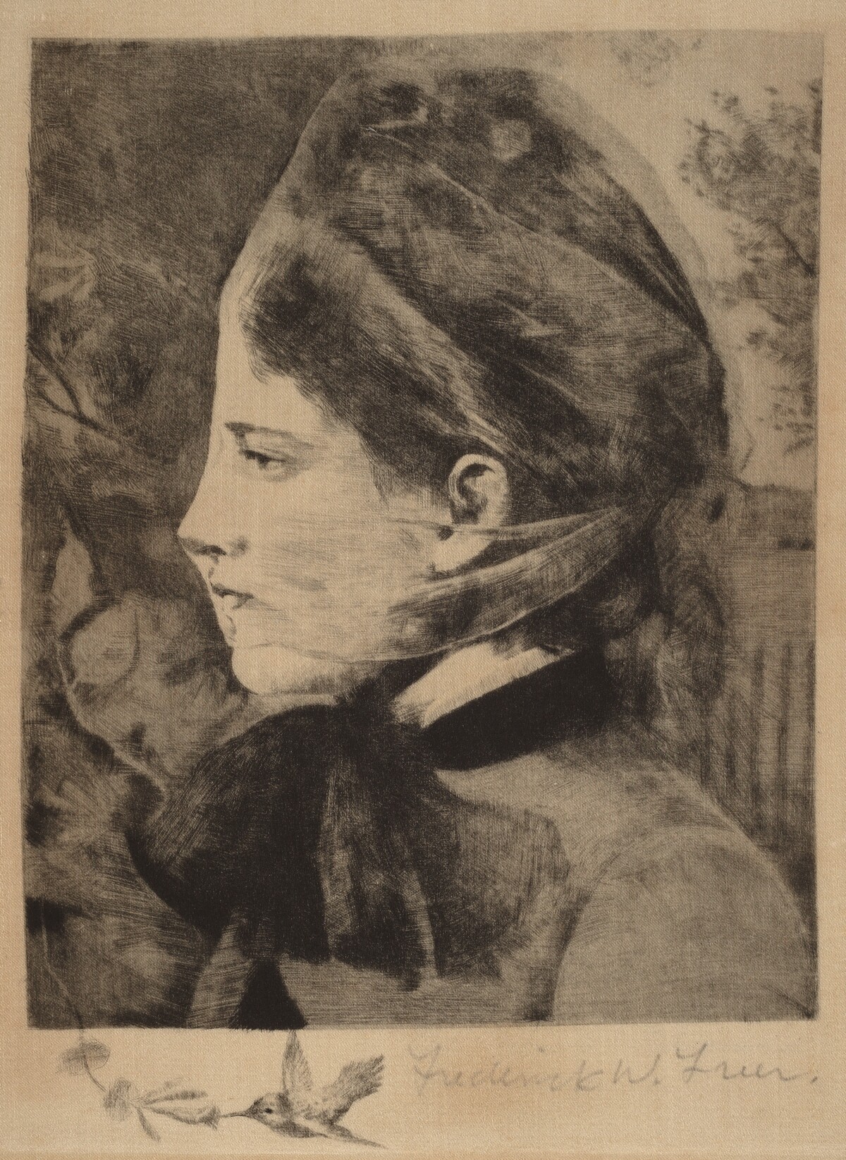 Honeysuckle by Frederick W. Freer