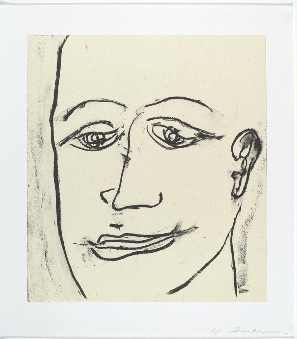 Self-Portrait by Sam Francis