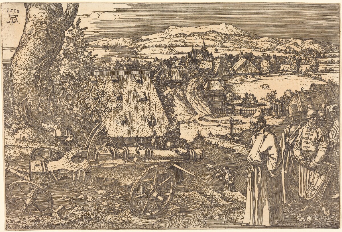 Landscape with the Cannon by Albrecht Dürer