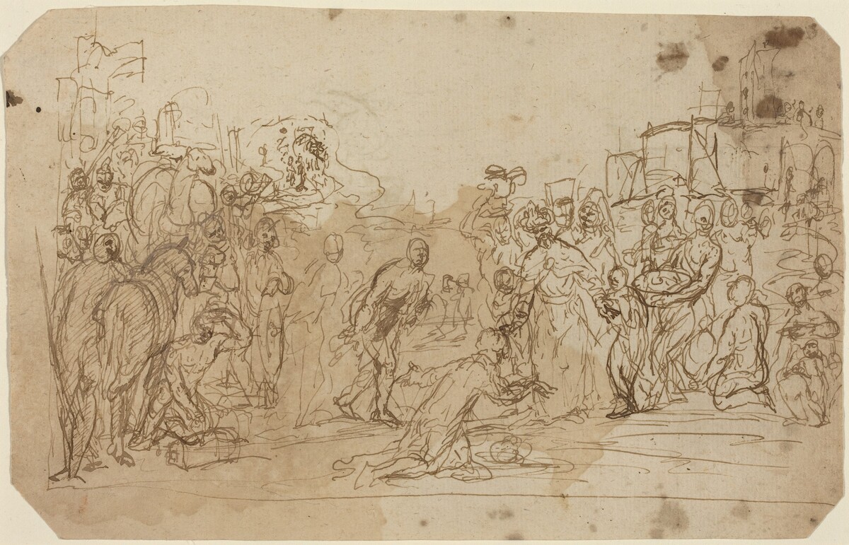 The Adoration of the Magi [recto] by Attributed to Donato Creti