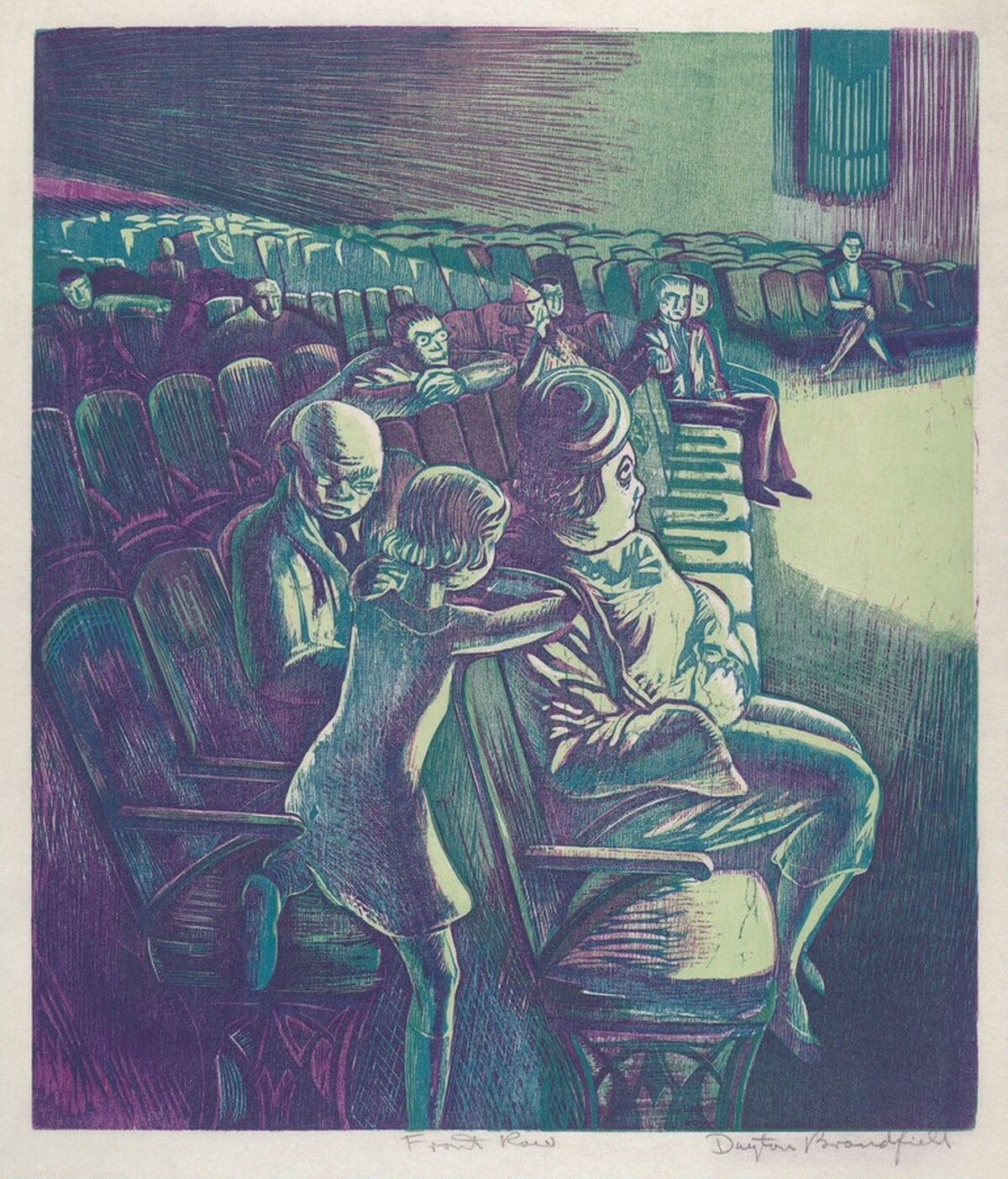Front Row by Dayton Brandfield