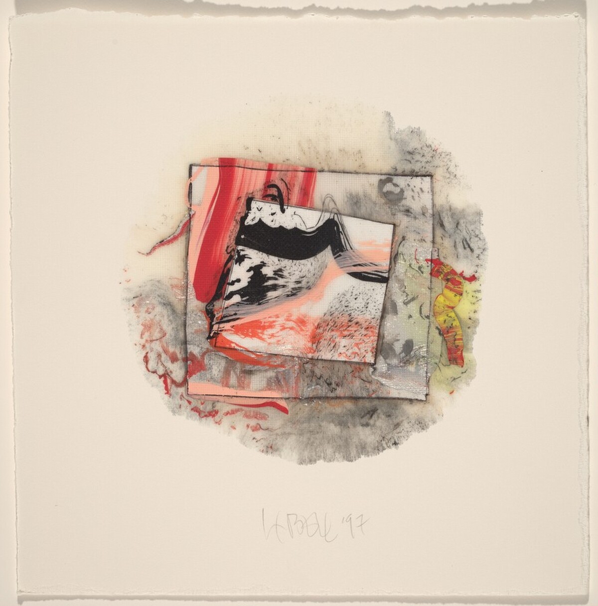Fraction #2447 by Larry Bell