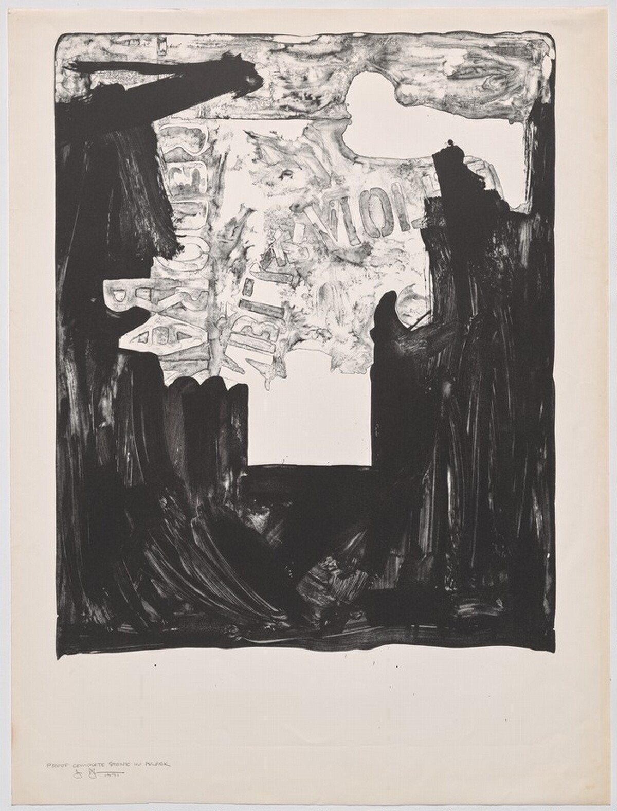 Decoy [misc. proof] by Jasper Johns