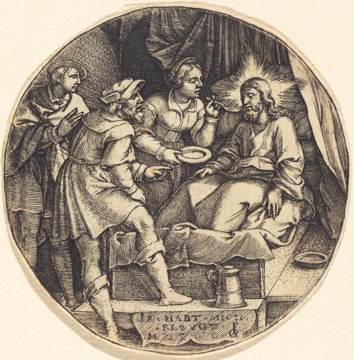 To Nurse the Sick by Georg Pencz