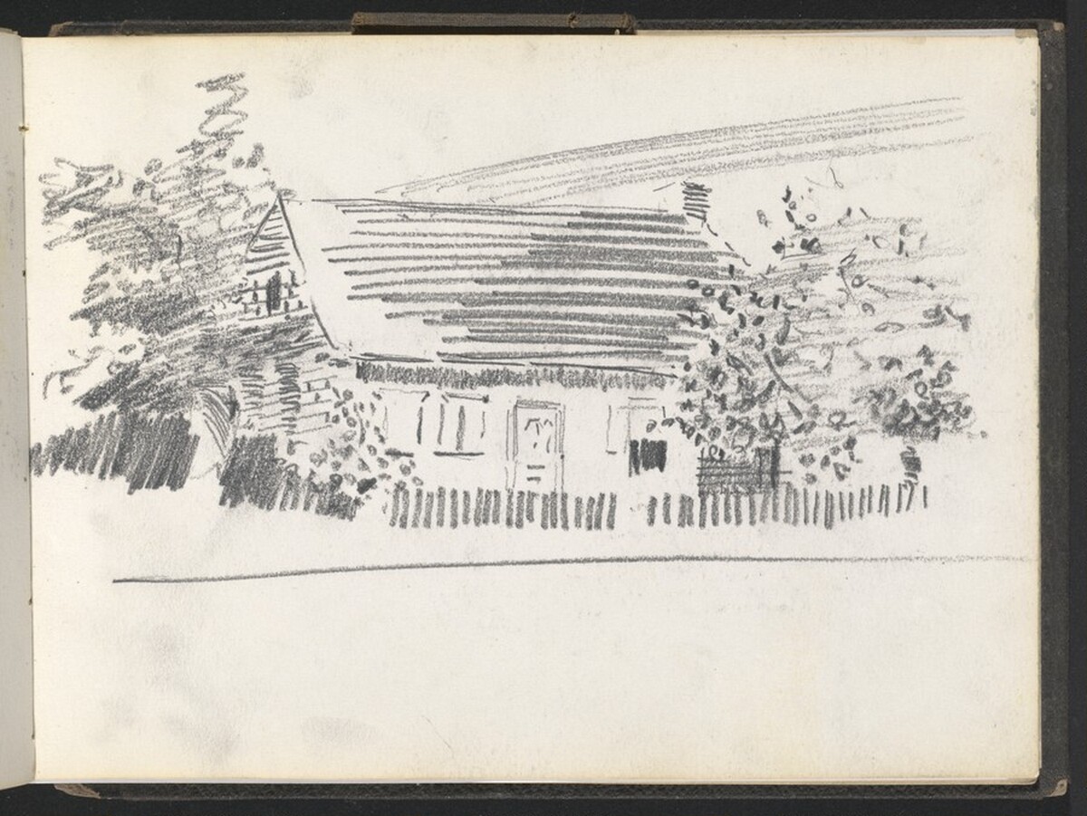 House in Woods by John Marin