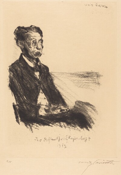 Bildnis des Grafen Keyserling (Portrait of Count Keyserling)