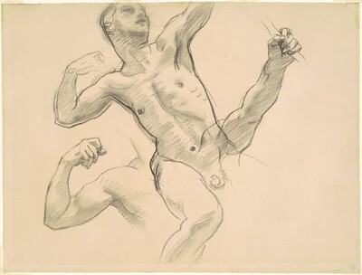 Studies of Achilles for "Chiron and Achilles"