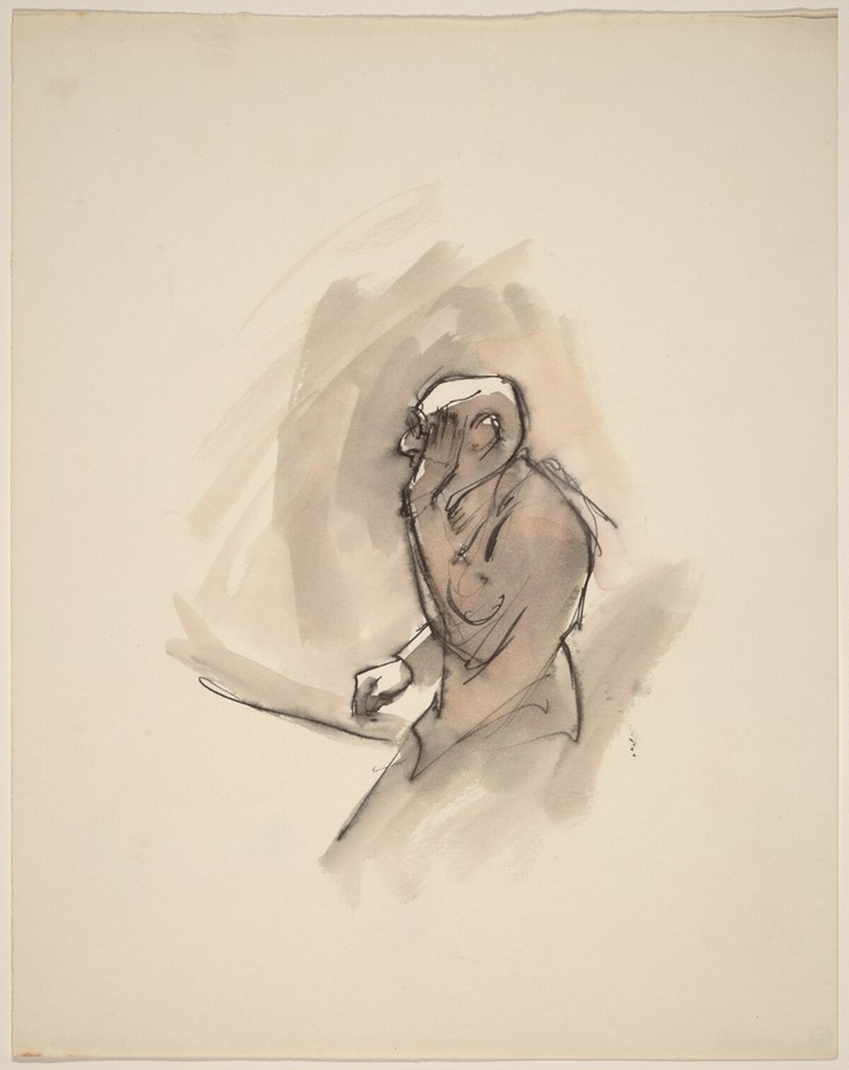 Old Man (Musician series: Stravinsky?) by Donald Carlisle Greason