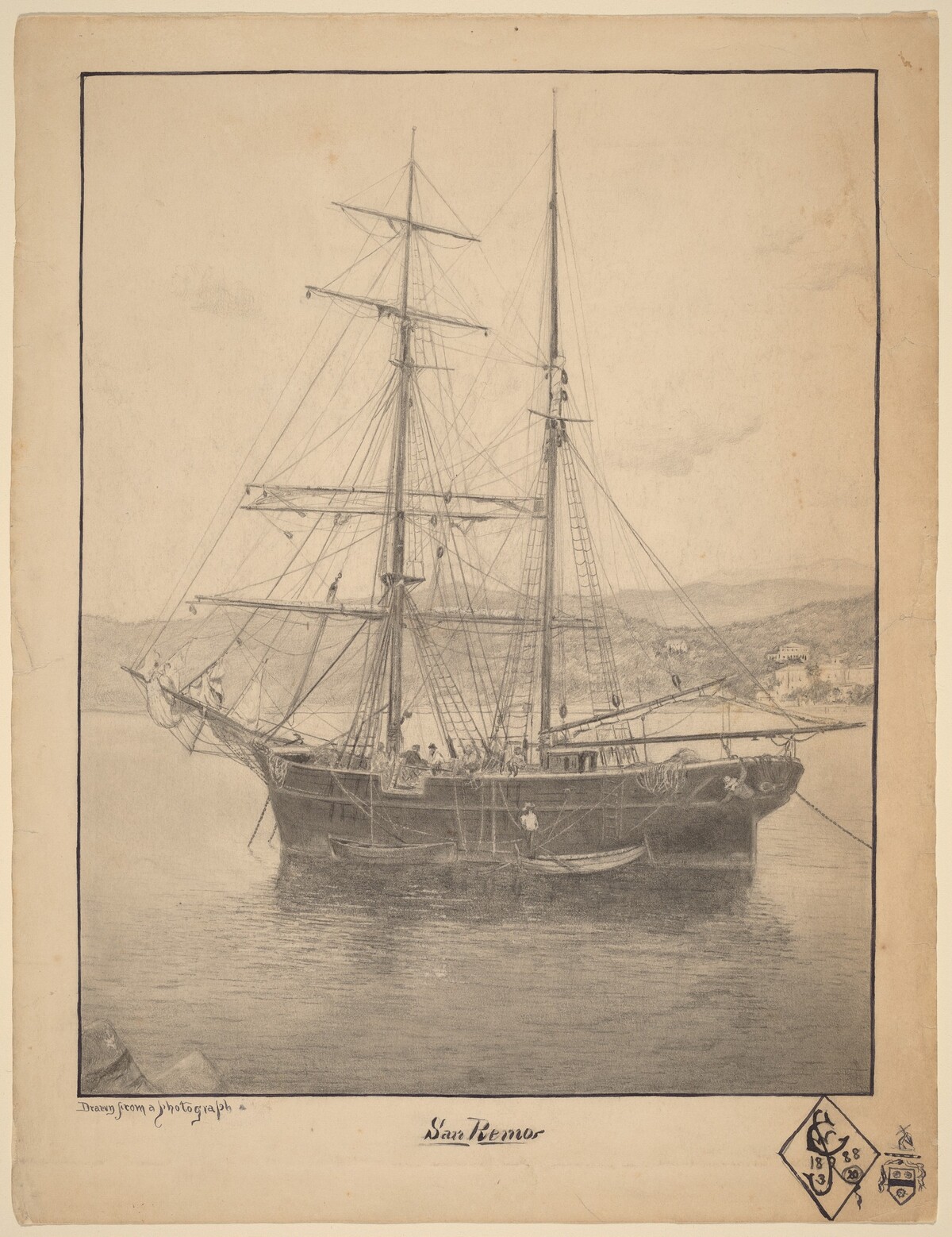 San Remo by John William Casilear