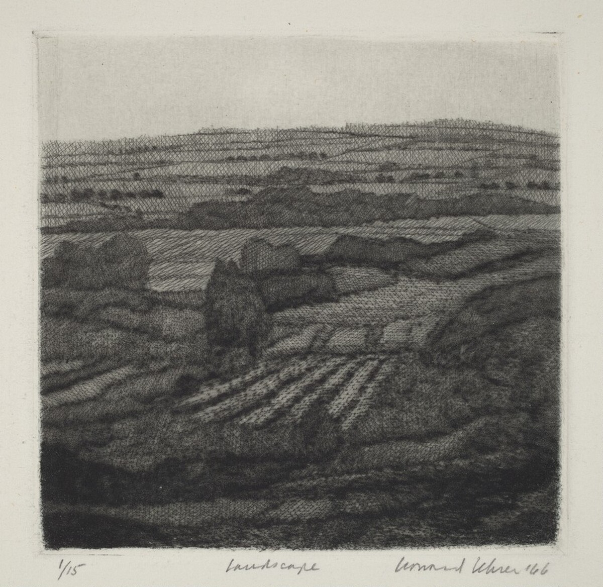 Landscape by Leonard Lehrer