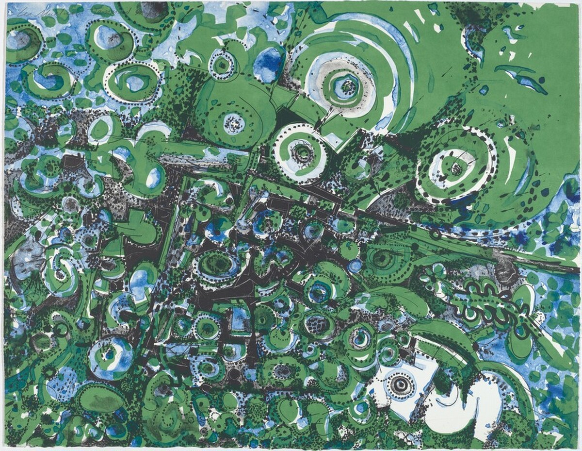 Sleeping Gypsy by Lee Mullican