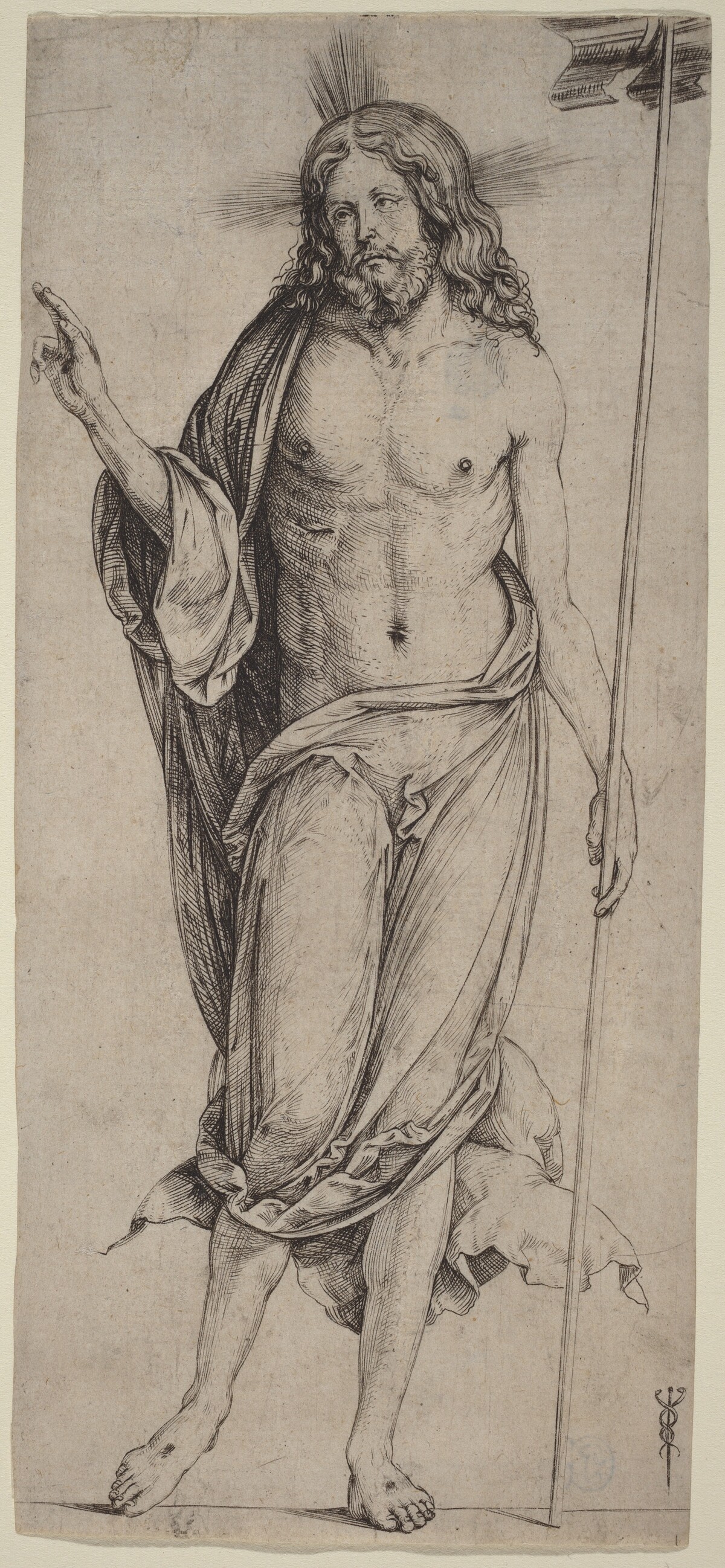 The Risen Christ by Jacopo de' Barbari