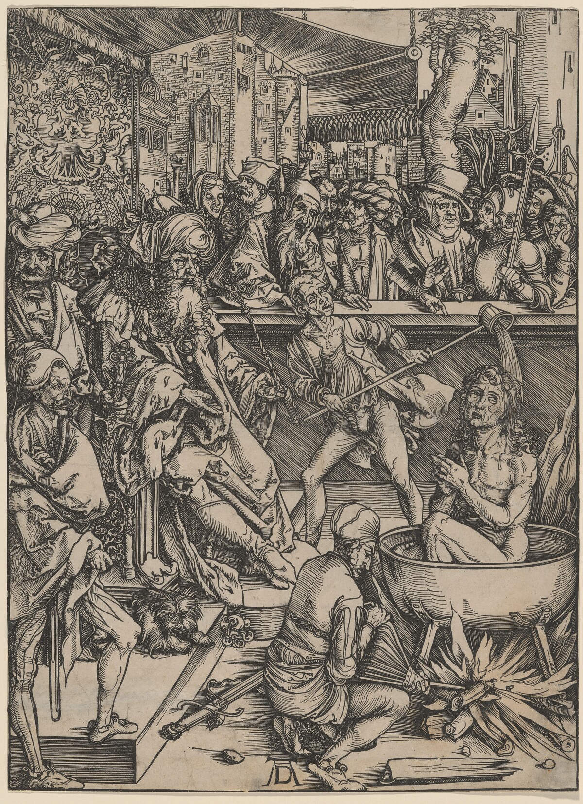 The Martyrdom of Saint John by Albrecht Dürer