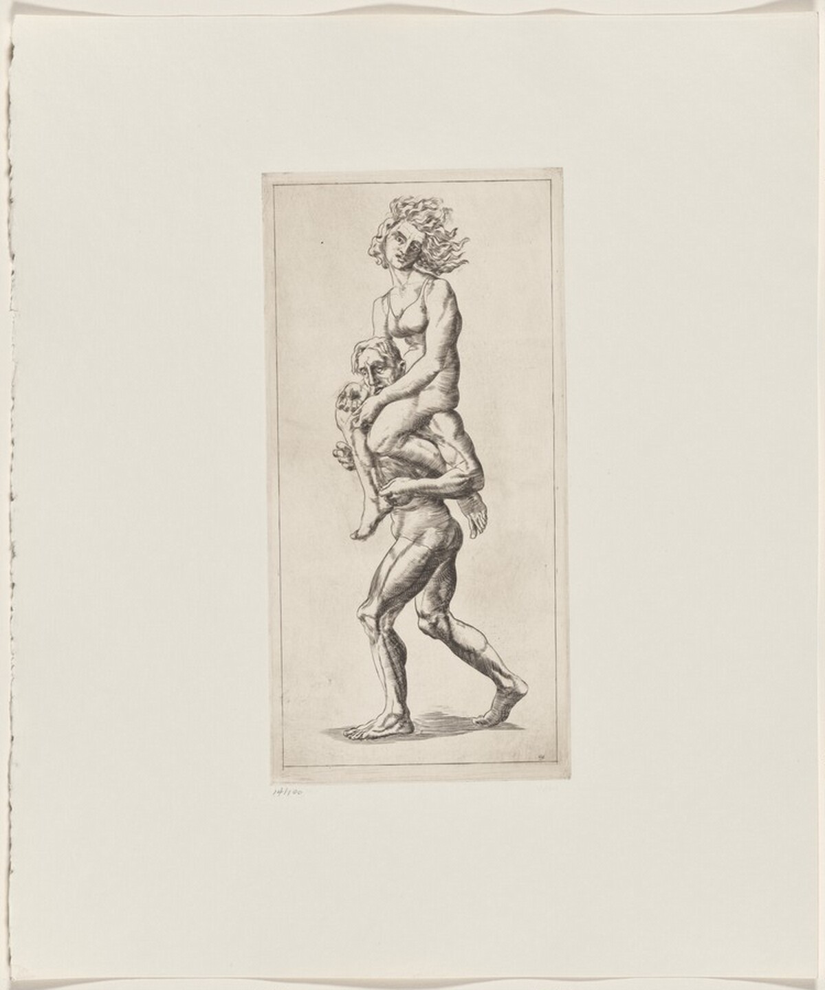 Pickaback by Reginald Marsh