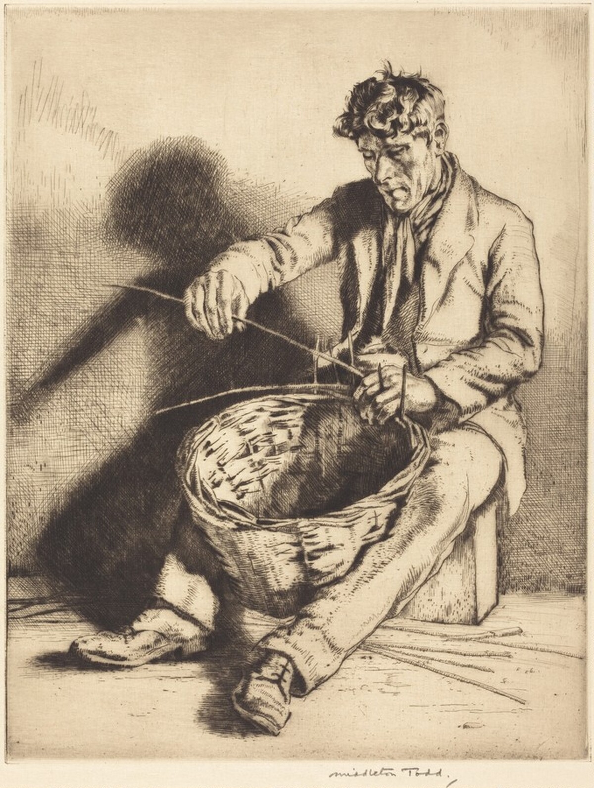 The Gypsy Basket Maker by Arthur Ralph Middleton Todd