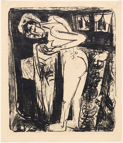 Standing Nude in a Room