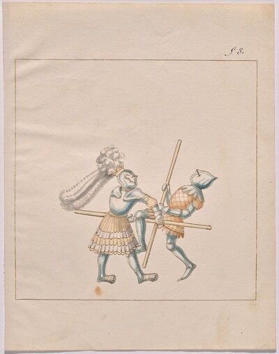 Foot Combat with Poles