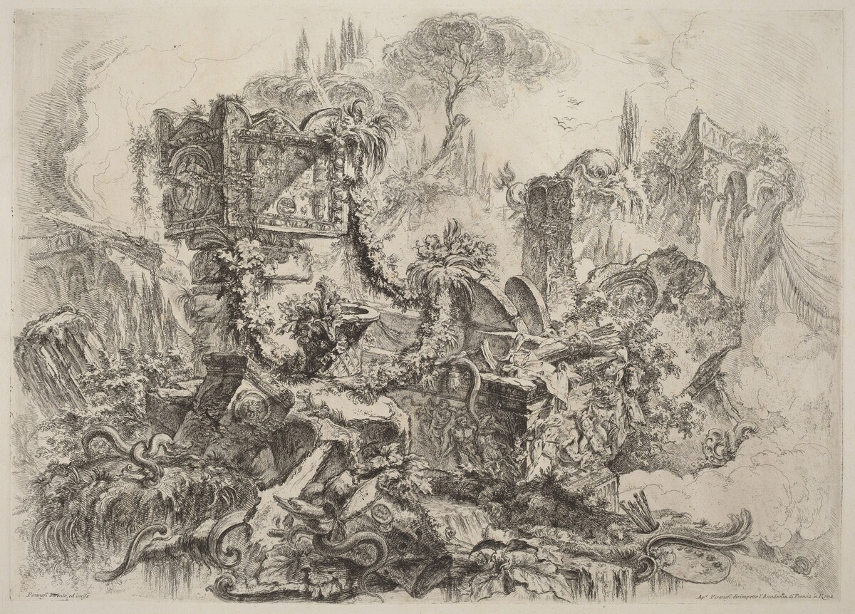 The Tomb of Nero by Giovanni Battista Piranesi