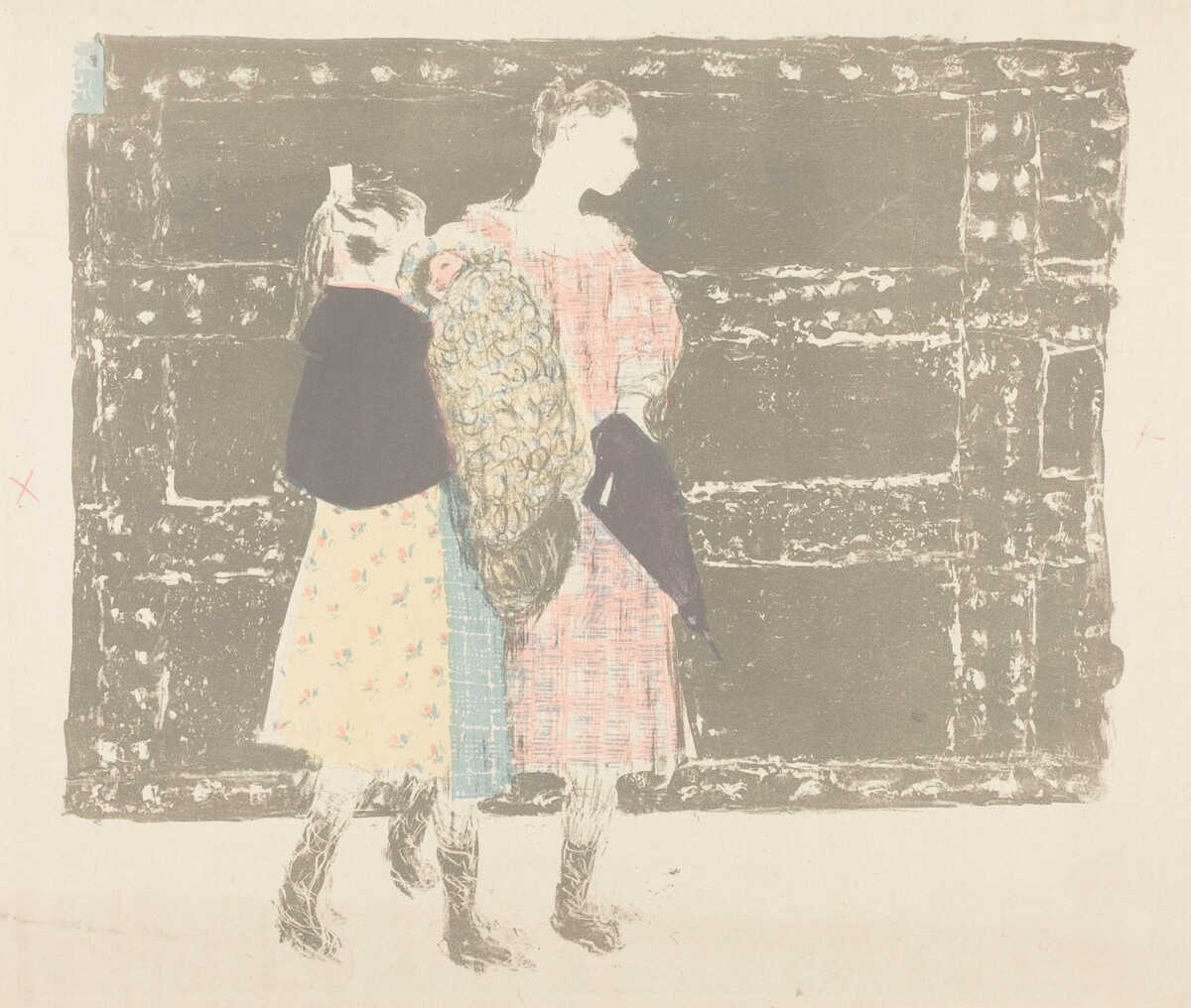 On the "Pont de l'Europe" by Edouard Vuillard