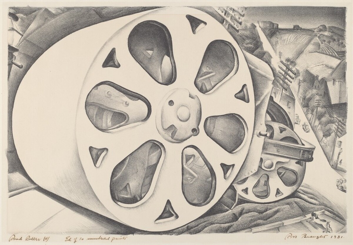 Road Roller by Ross Eugene Braught