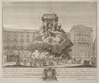 The Prima Macchina for the Chinea of 1732: The Council of the Gods