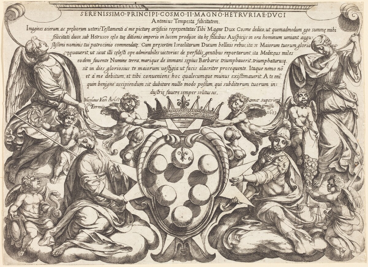 Frontispiece by Antonio Tempesta