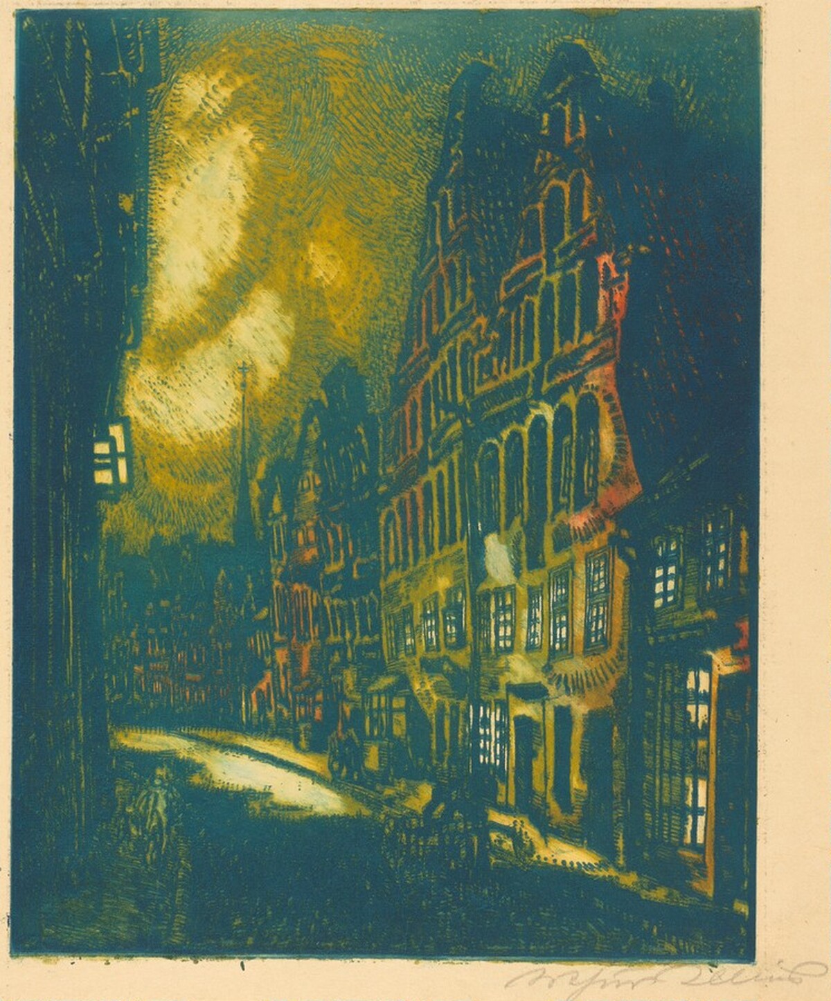 Lüneburg by Karl Wilhelm Arthur Illies