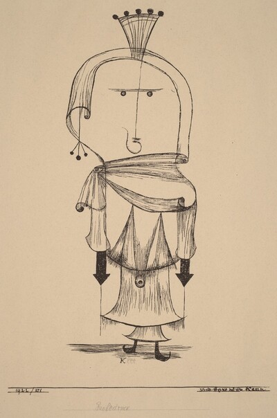 Die Hexe mit dem Kamm (Witch with a Comb)