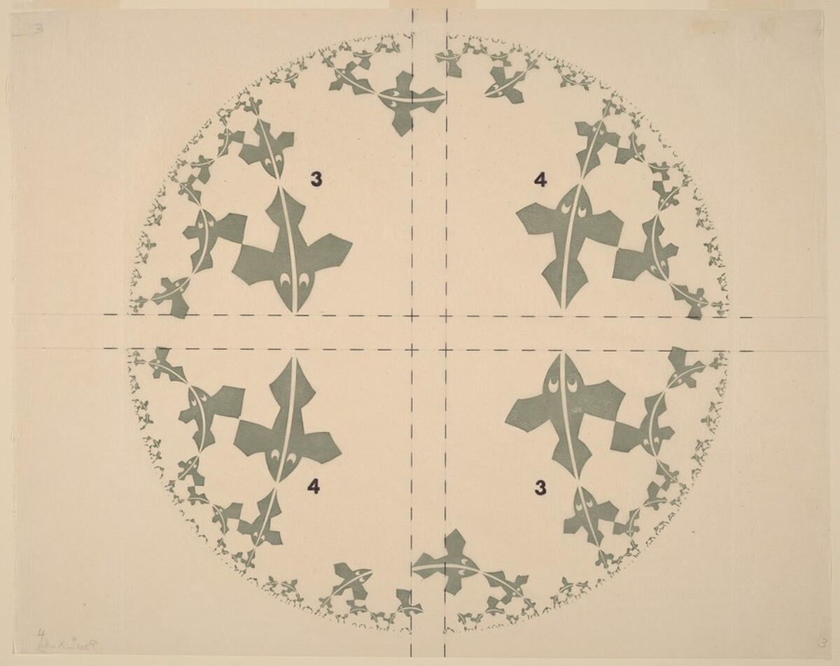 Circle Limit III by M.C. Escher