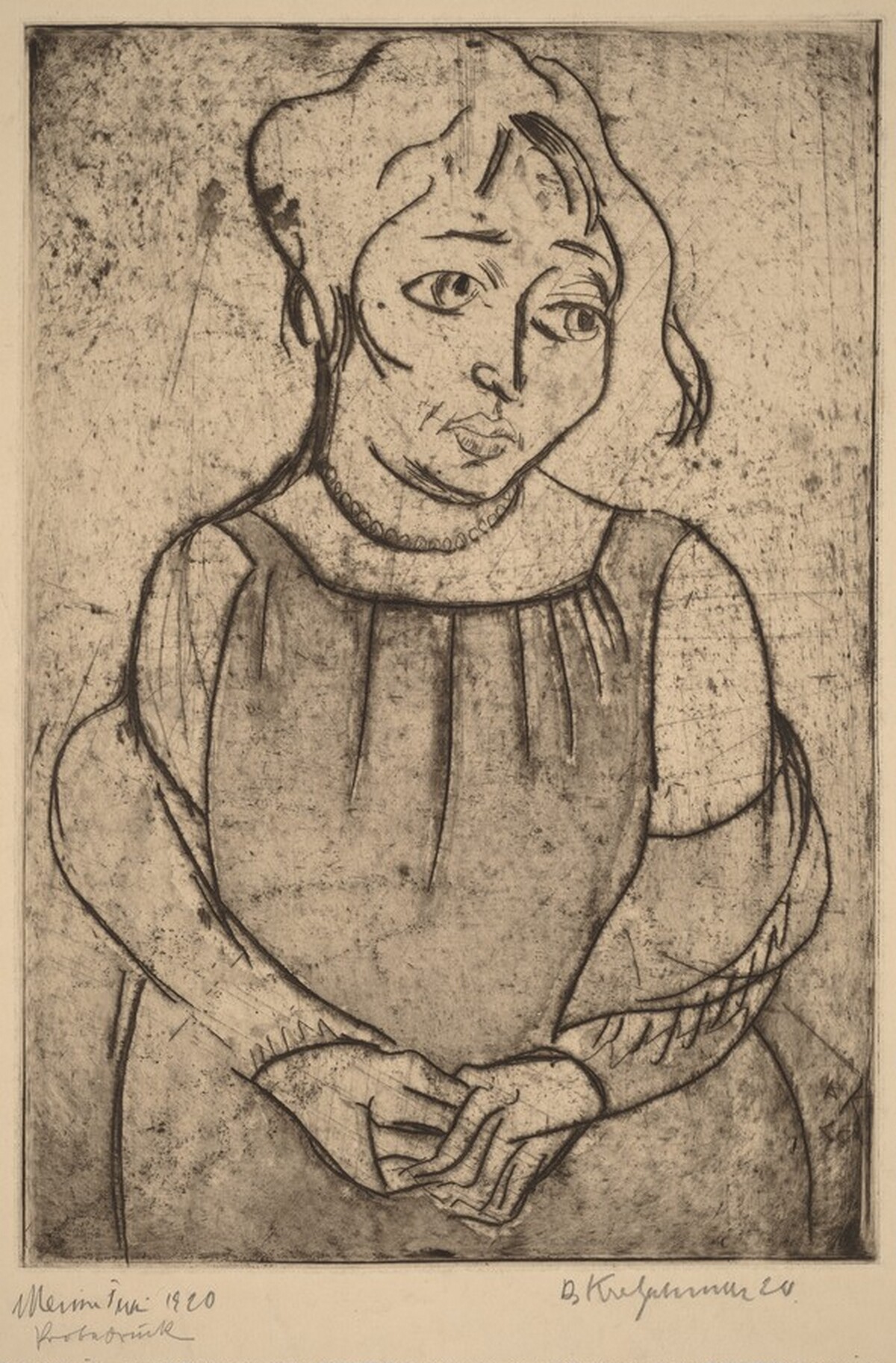 Meine Frau (My Wife) by Bernhard Kretzschmar