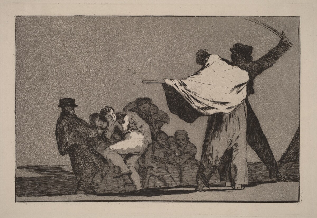 Disparate conocido (Well-Known Folly) by Francisco Goya