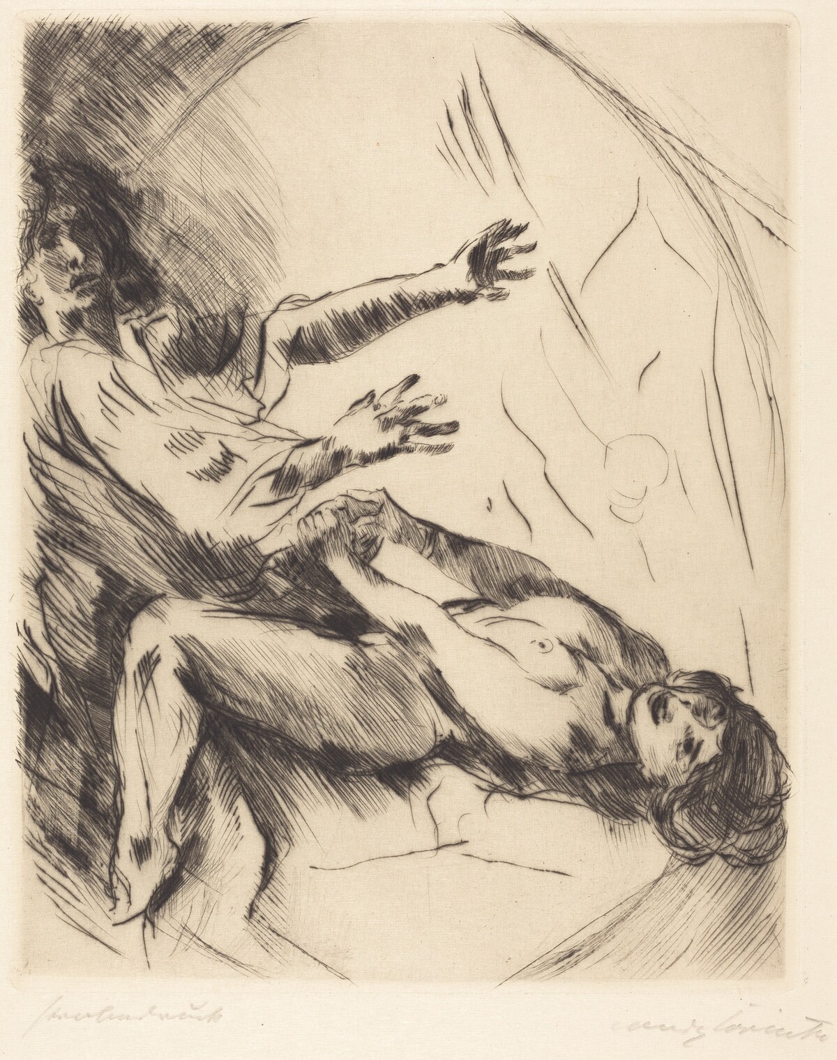 Joseph und Potiphars Weib I (Joseph and Potiphar's Wife I) by Lovis Corinth